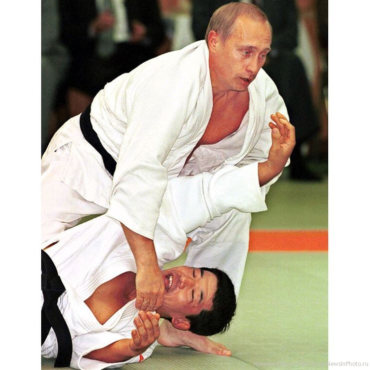 Владимир Путин на татами, дзю-до Путина, борьба, президент, скачать фото