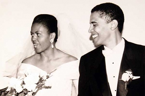 Свадьба Барака Обамы, скачать фото, обои для рабочего стола