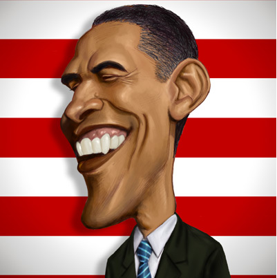 Барак Обама, прикол, скачать фото, косой, косоглазие, юмор, карикатура