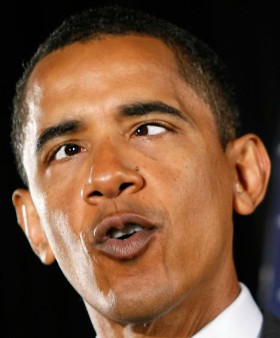Барак Обама, прикол, скачать фото, косой, косоглазие, юмор, фотошоп